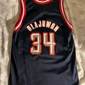 Houston Rockets Olajuwon Jersey - Youth M (10/12)
